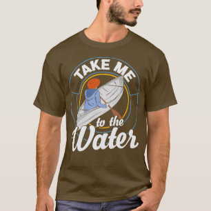 Camiseta Llévame A La Canoa Retro Del Agua