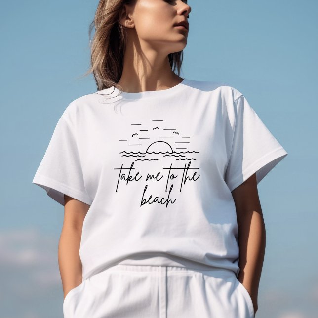 Camiseta Llévame a la playa (Subido por el creador)