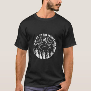 Camiseta Llévame A Las Montañas, Lobo Salvaje