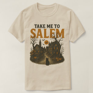 Camiseta Llévame a salem, Retro Halloween, Vintage Hallo