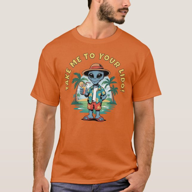 Camiseta Llévame A Tu Lido (Anverso)