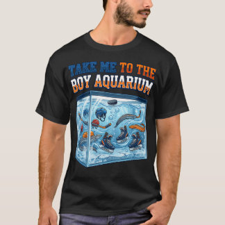 Camiseta Llévame Al Acuario Del Chico Para Fans Amantes De