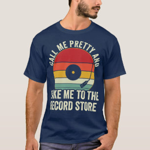 Camiseta Llévame Al Coleccionador De Vinilo Gracioso De La