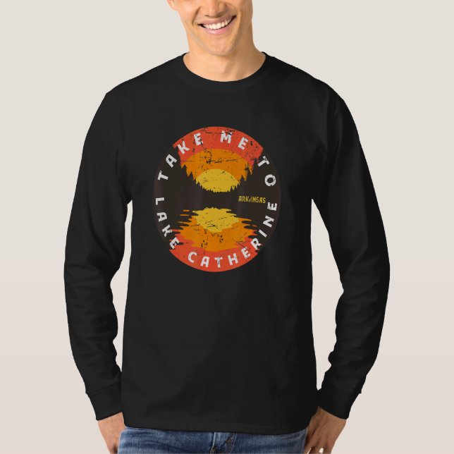 Camiseta Llévame Al Lago Catherine - Arkansas Water Sunset (Anverso)