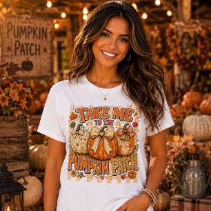 Camiseta Llévame Al Parche De Calabazas Coquette
