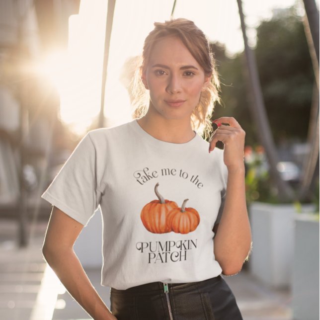 Camiseta Llévame Al Parche De La Calabaza (Subido por el creador)