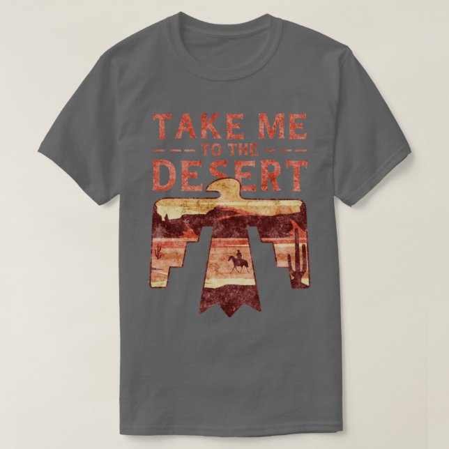 Camiseta Llévame al viajero del desierto (Diseño del anverso)