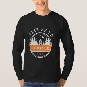 Camiseta Llévame De Vacaciones A Líbano viajes Líbano