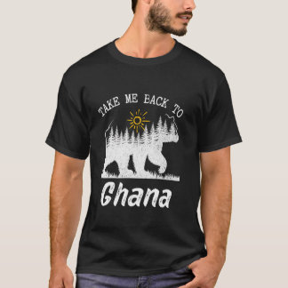 Camiseta Llévame De Vuelta A Las Vacaciones De Ghana Vintag