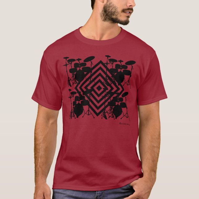 Camiseta Llevándolo ruidosamente con la ropa de MusicMinds (Anverso)