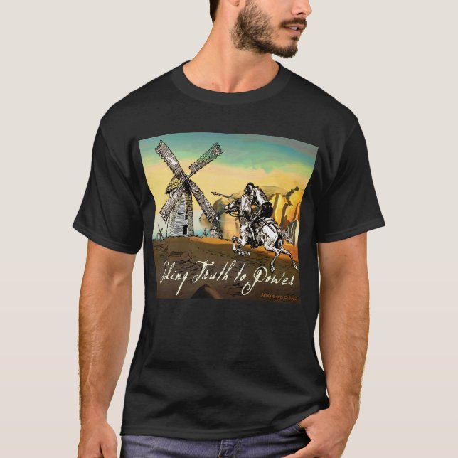 Camiseta Llevar la verdad al poder (Anverso)