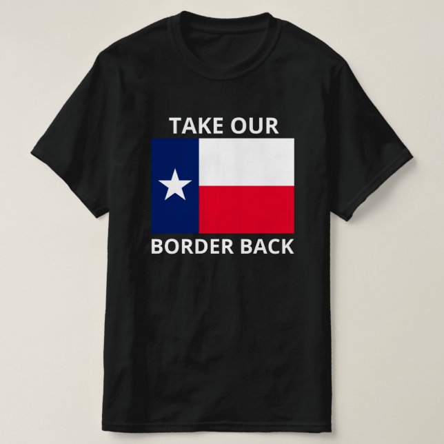 Camiseta Llevar nuestro convoy de Texas para recuperar la f (Diseño del anverso)