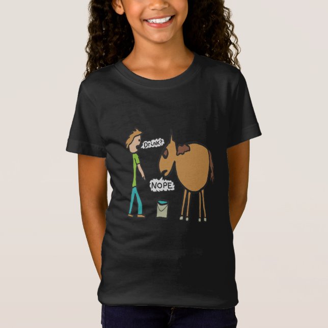 Camiseta Llevar Un Caballo Al Agua (Anverso)