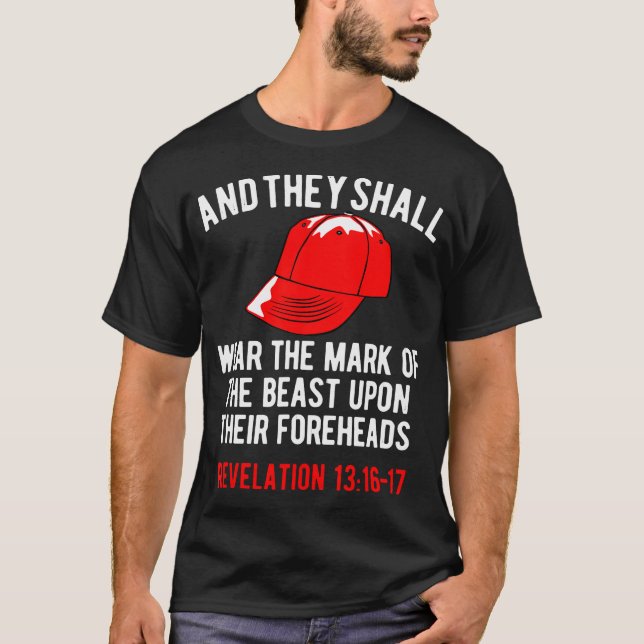 Camiseta Llevarán La Marca De La Bestia. (Anverso)