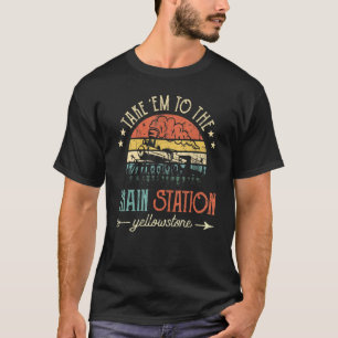 Camiseta Llévatelo A La Estación De Tren Funny Classic Vint