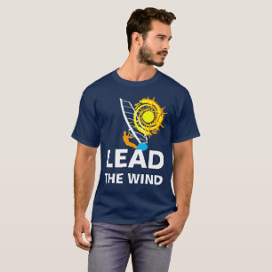 Camiseta Lleve al windsurf de personalizable divertido