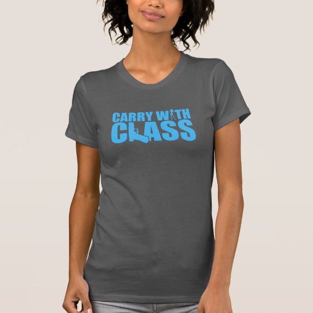 Camiseta Lleve con la clase (Anverso)