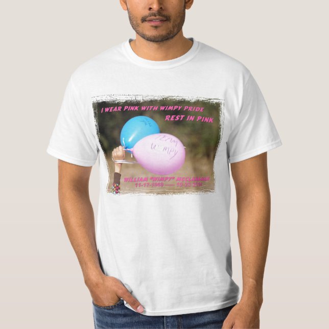 Camiseta ¡Lleve esto con orgullo Wimpy! (Anverso)