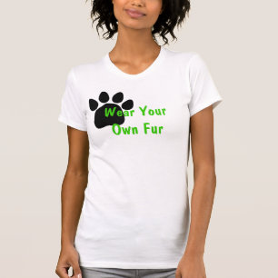 Camiseta Lleve su propia piel