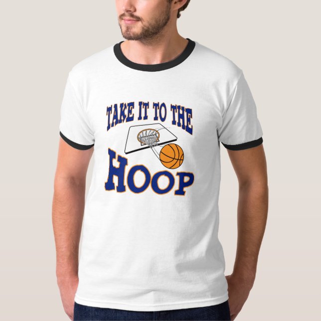 Camiseta Llévelo el aro - baloncesto (Anverso)
