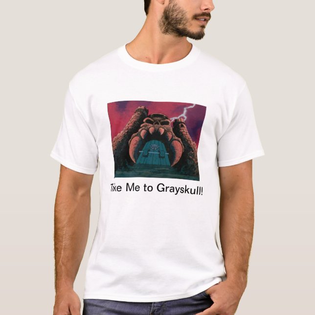 Camiseta Lléveme a Grayskull (Anverso)