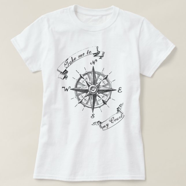 Camiseta Lléveme a mi corte ACOTAR (Diseño del anverso)
