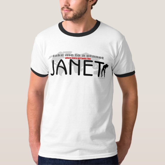 Camiseta Lléveme a un planeta… (Anverso)