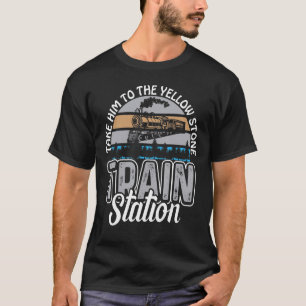 Camiseta Llévenlo A La Estación De Tren De Yellowstone