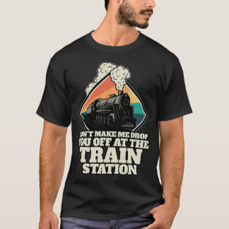 Camiseta Llévenlo A La Estación De Tren Funny Yellows