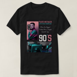 Camiseta Llévenme de Regreso a los 90 – Nostalgia 