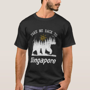 Camiseta Llévenme De Vuelta A Singapur Vintage Singapore Va