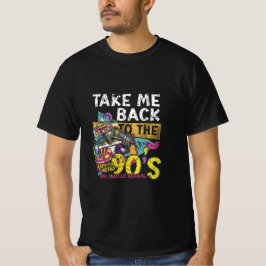 Camiseta Llévenme de vuelta diseño de gimnasio para hombres