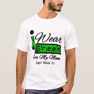 Camiseta Llevo a la mamá verde de la cinta (retra) -