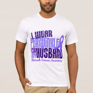 Camiseta Llevo al cáncer de estómago del marido 6,4 del