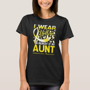 Camiseta Llevo Amarillo En Memoria De Mi Endometriosis De T