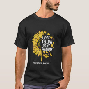 Camiseta Llevo Amarillo Por La Conciencia De La Endometrios