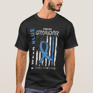 Camiseta Llevo Azul Por La Conciencia Del Autismo De La Ahi