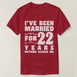 Camiseta Llevo Casado 22 Años Aniversario de Boda
