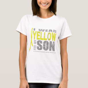 Camiseta Llevo el amarillo para mi hijo