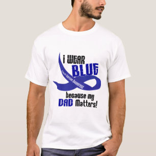 Camiseta Llevo el azul para mi CONCIENCIA del CÁNCER DE