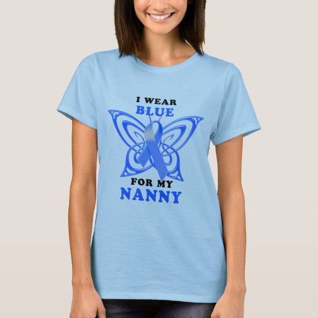 Camiseta Llevo el azul para mi niñera (Anverso)
