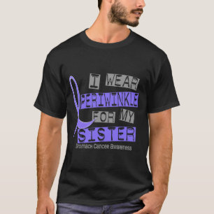 Camiseta Llevo el bígaro para mi cáncer de estómago de l