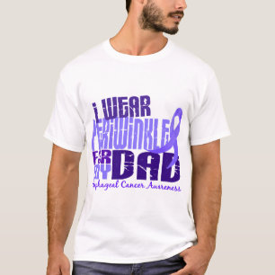 Camiseta Llevo el bígaro para mi cáncer del esófago del