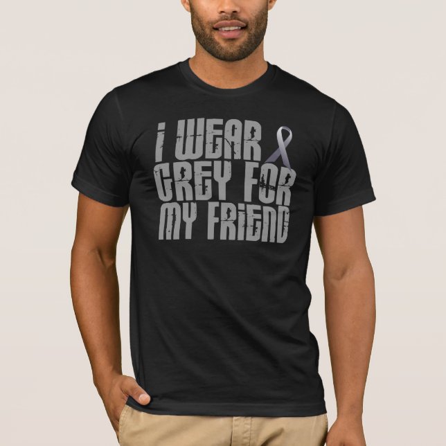 Camiseta Llevo el gris para mi AMIGO 16 (Anverso)