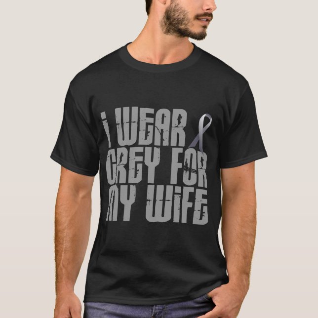 Camiseta Llevo el gris para mi ESPOSA 16 (Anverso)