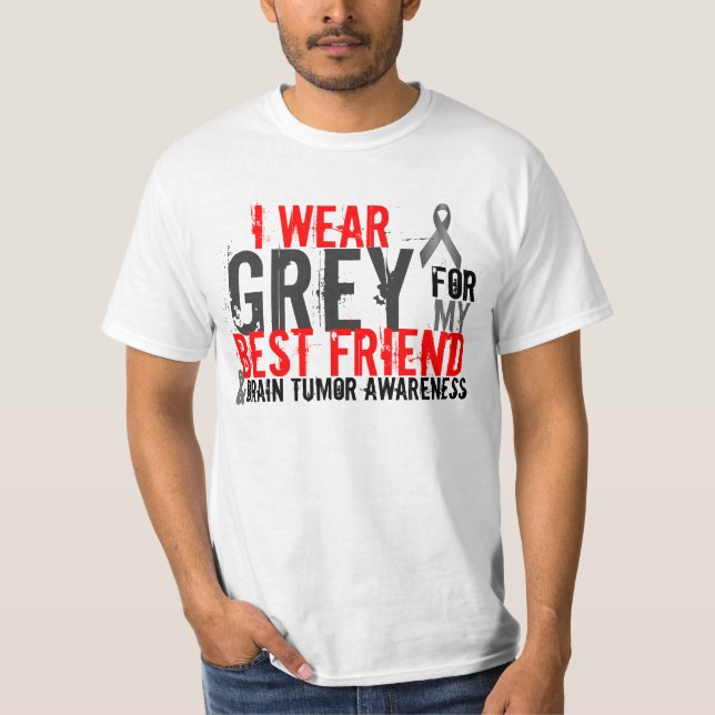 Camiseta llevo el gris para mi mejor amigo (Anverso)