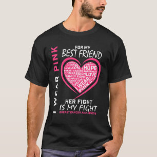 Camiseta Llevo El Mejor Amigo Rosa Concienciación Sobre El