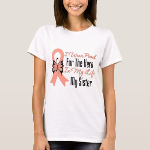 Camiseta Llevo el melocotón para el héroe en mi vida… m