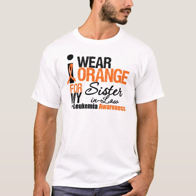 Camiseta Llevo el naranja para mi cuñada (Anverso)