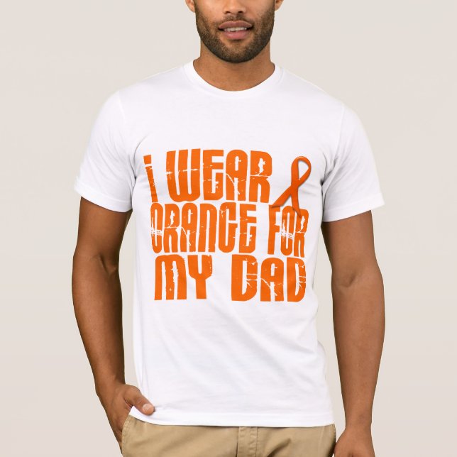 Camiseta Llevo el naranja para mi papá 16 (Anverso)